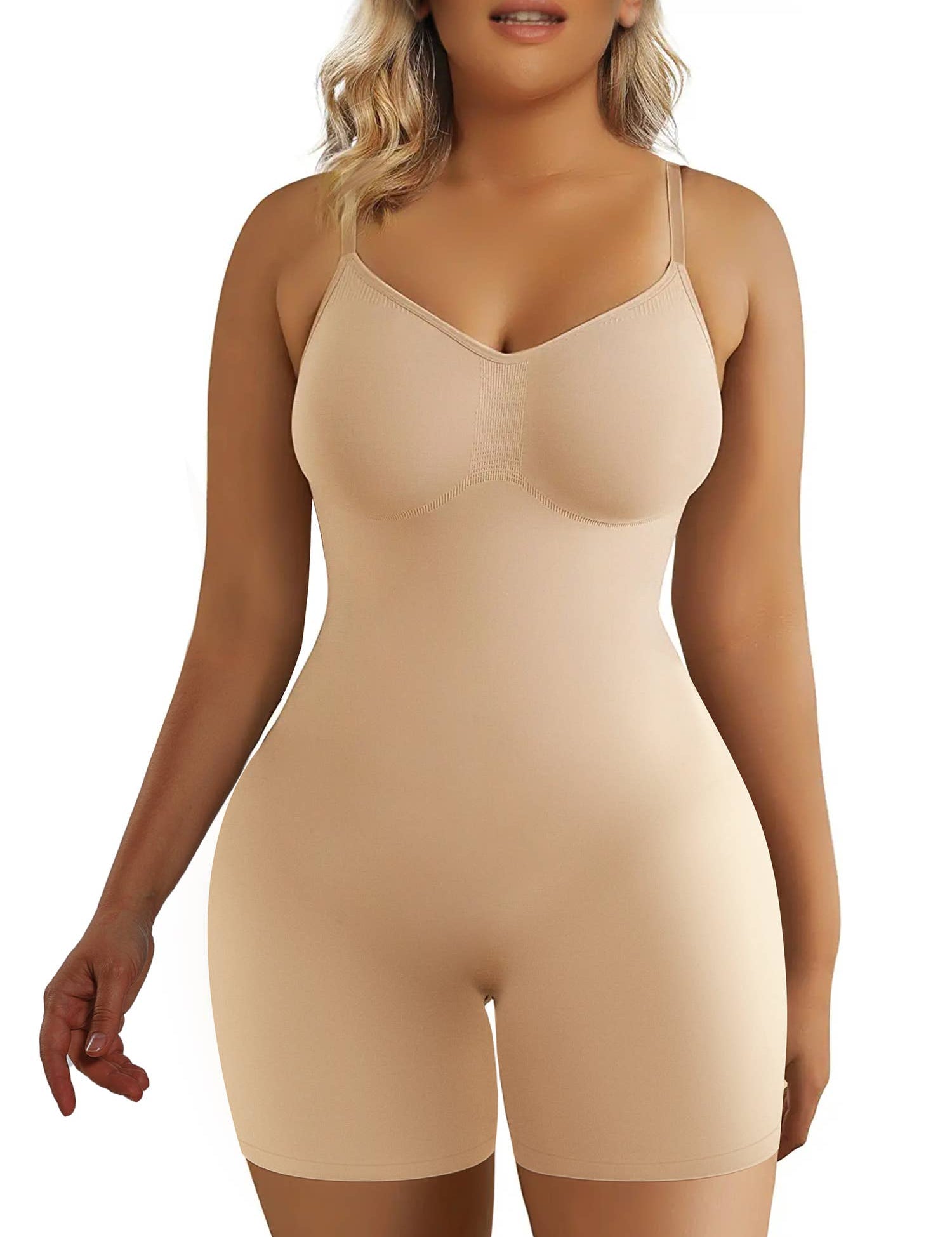 SHAPERX Full Body Tummy Control Bodysuit