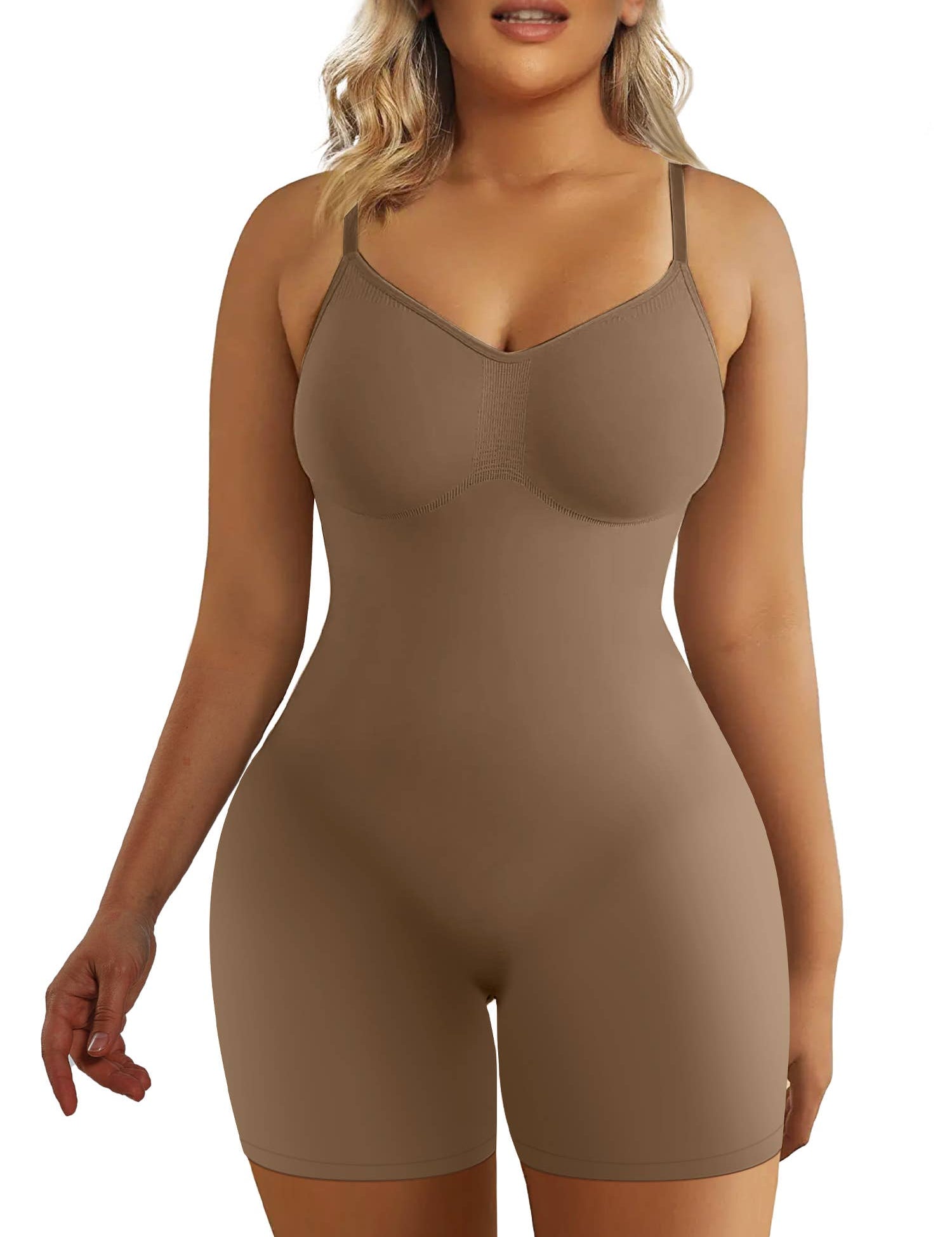 SHAPERX Full Body Tummy Control Bodysuit