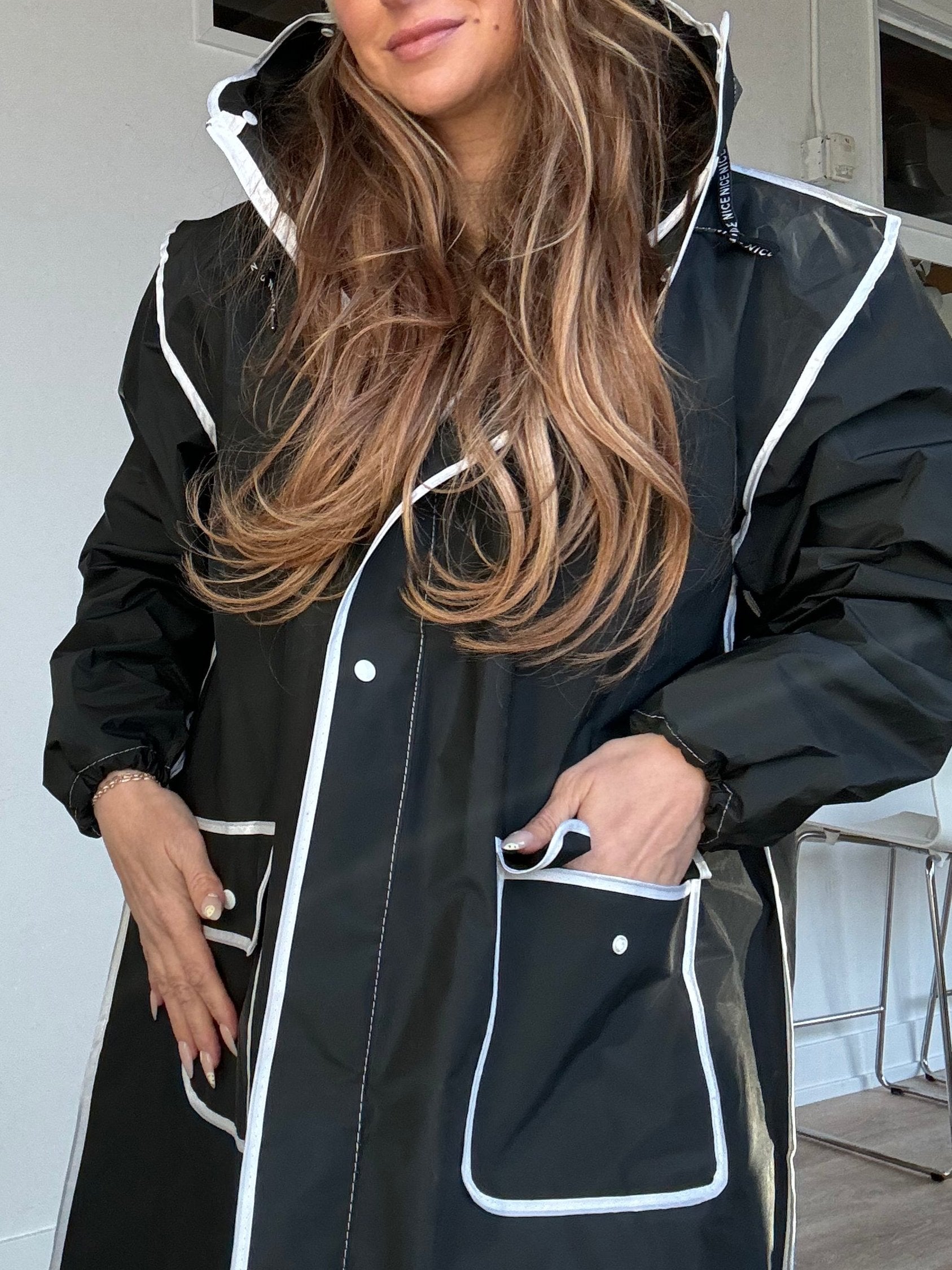 Waterproof Hooded Raincoat