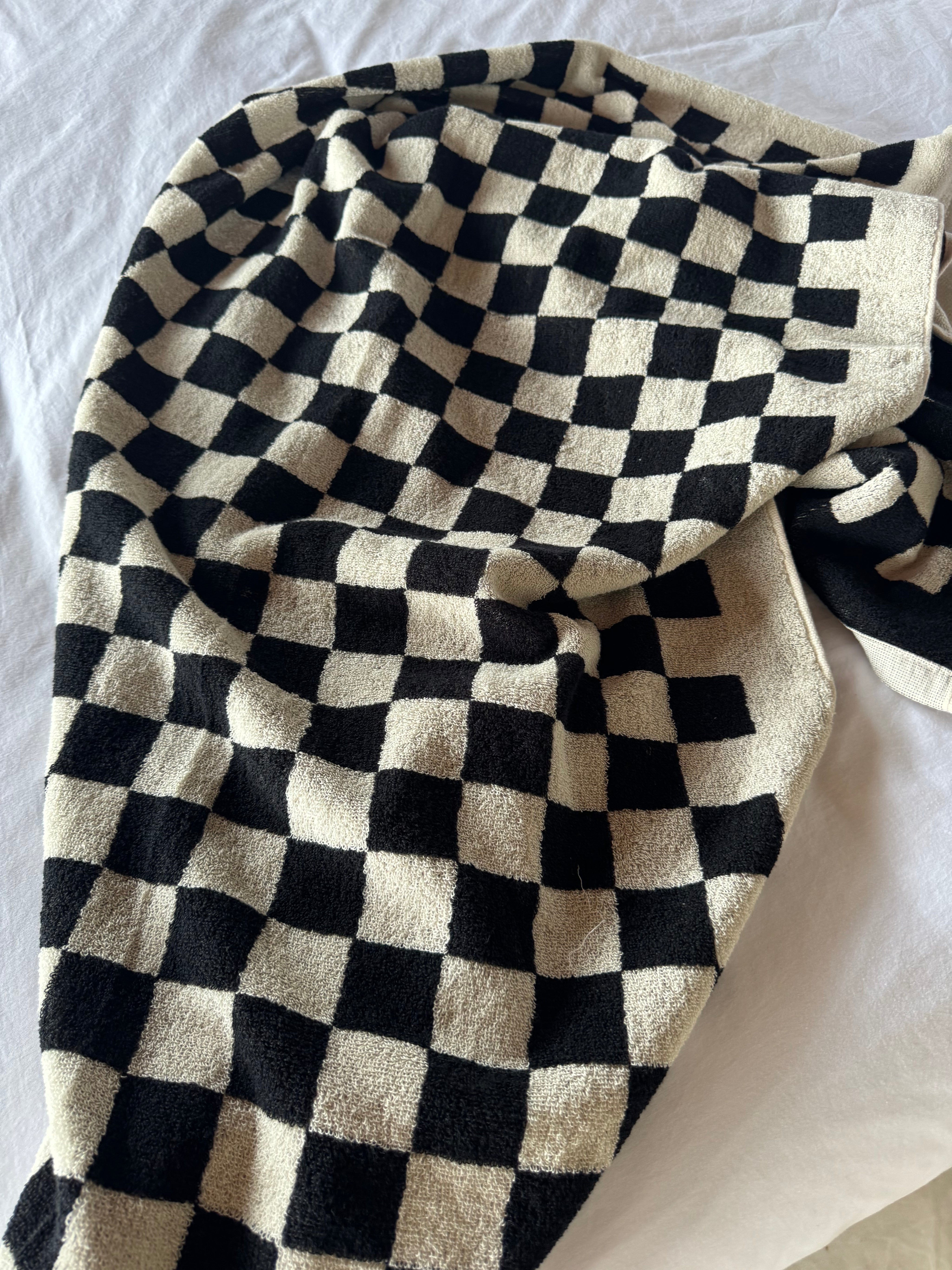 Checkered Beach Towel