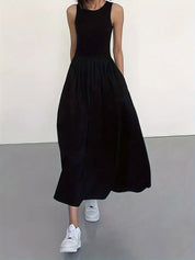 Casual Sleeveless Midi Dress