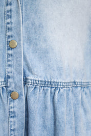 Washed Denim Dress