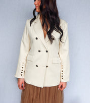 Elegant Double-Breasted Blazer