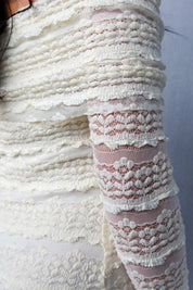 Lace Off-Shoulder Bodycon Dress