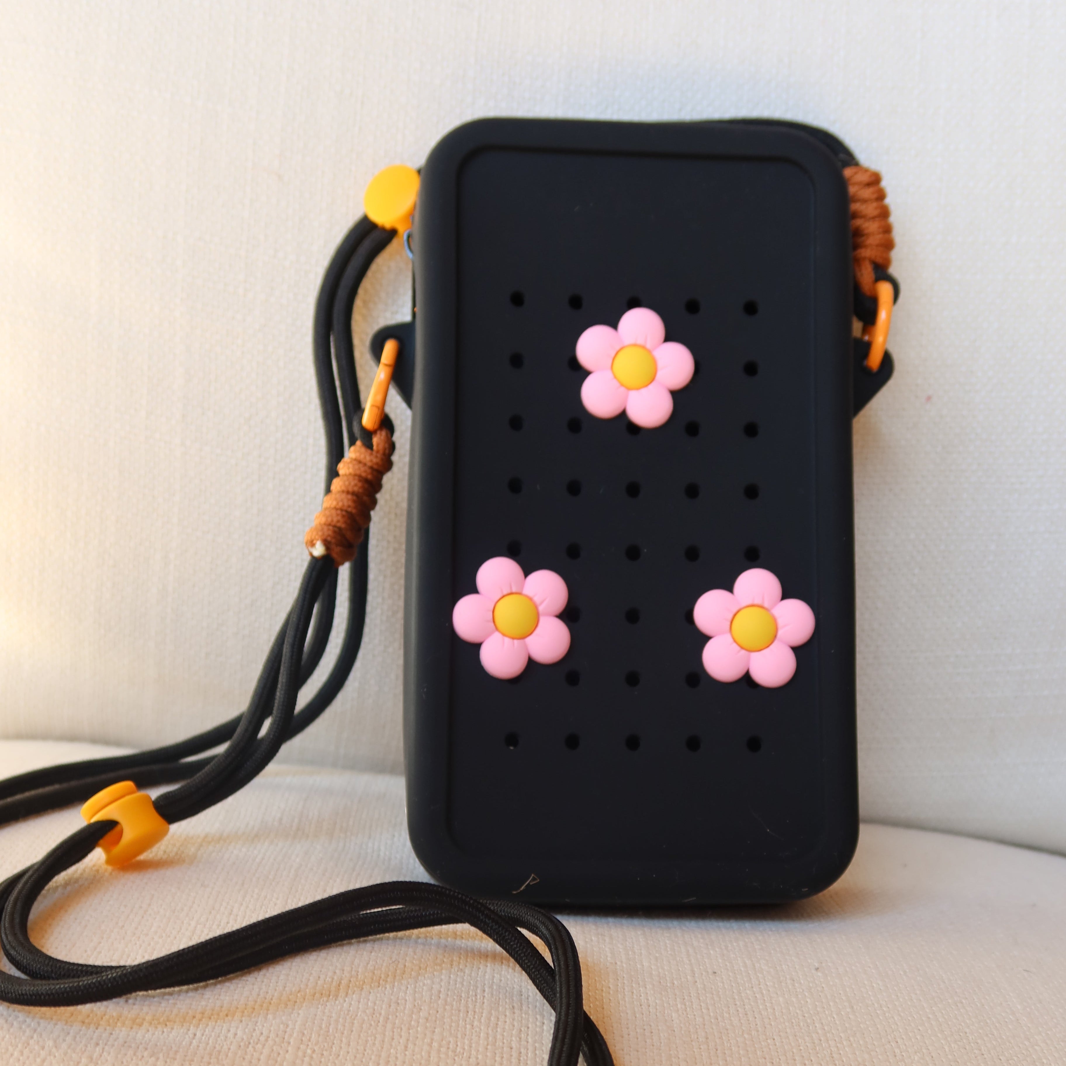 Silicone Crossbody Phone Pouch