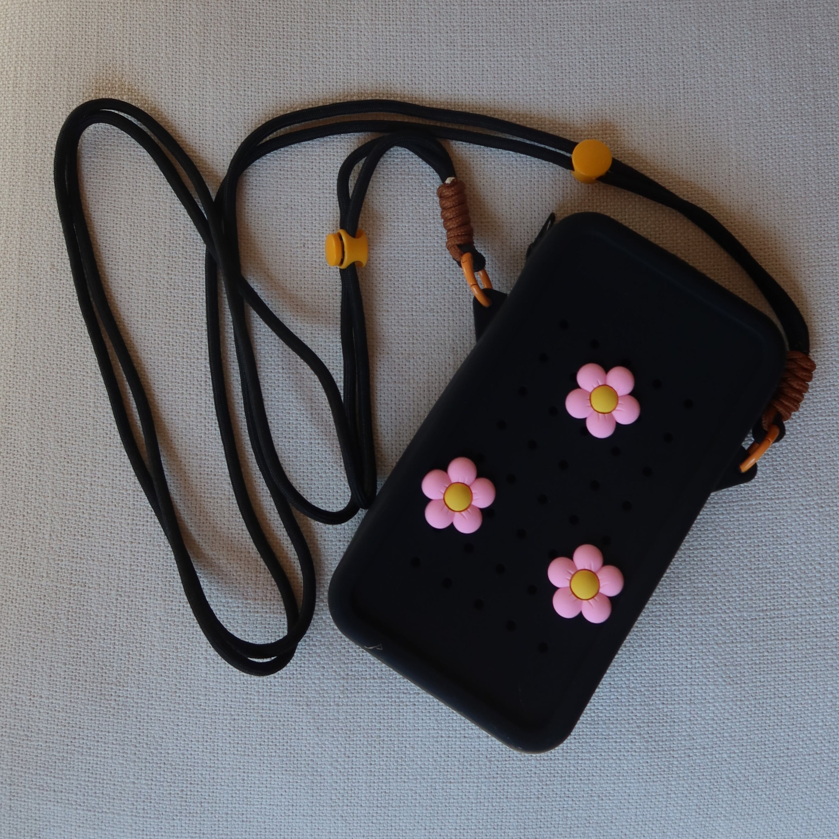 Silicone Crossbody Phone Pouch
