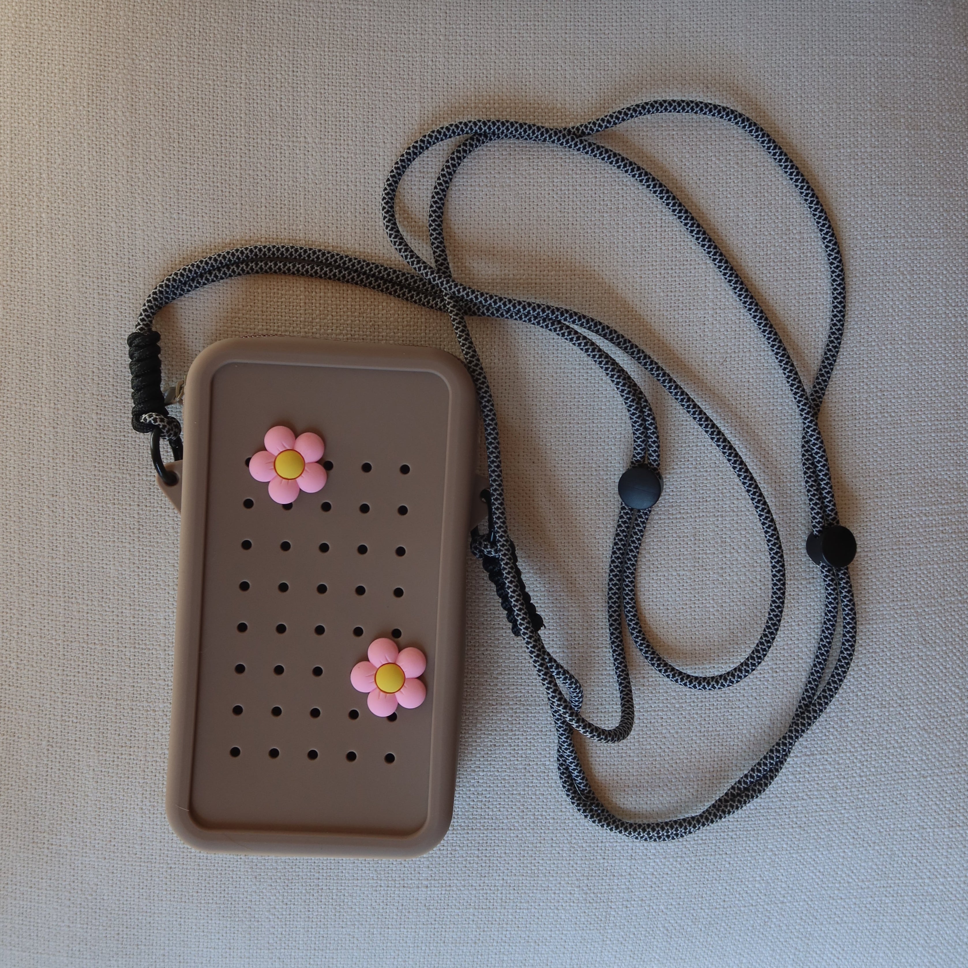 Silicone Crossbody Phone Pouch