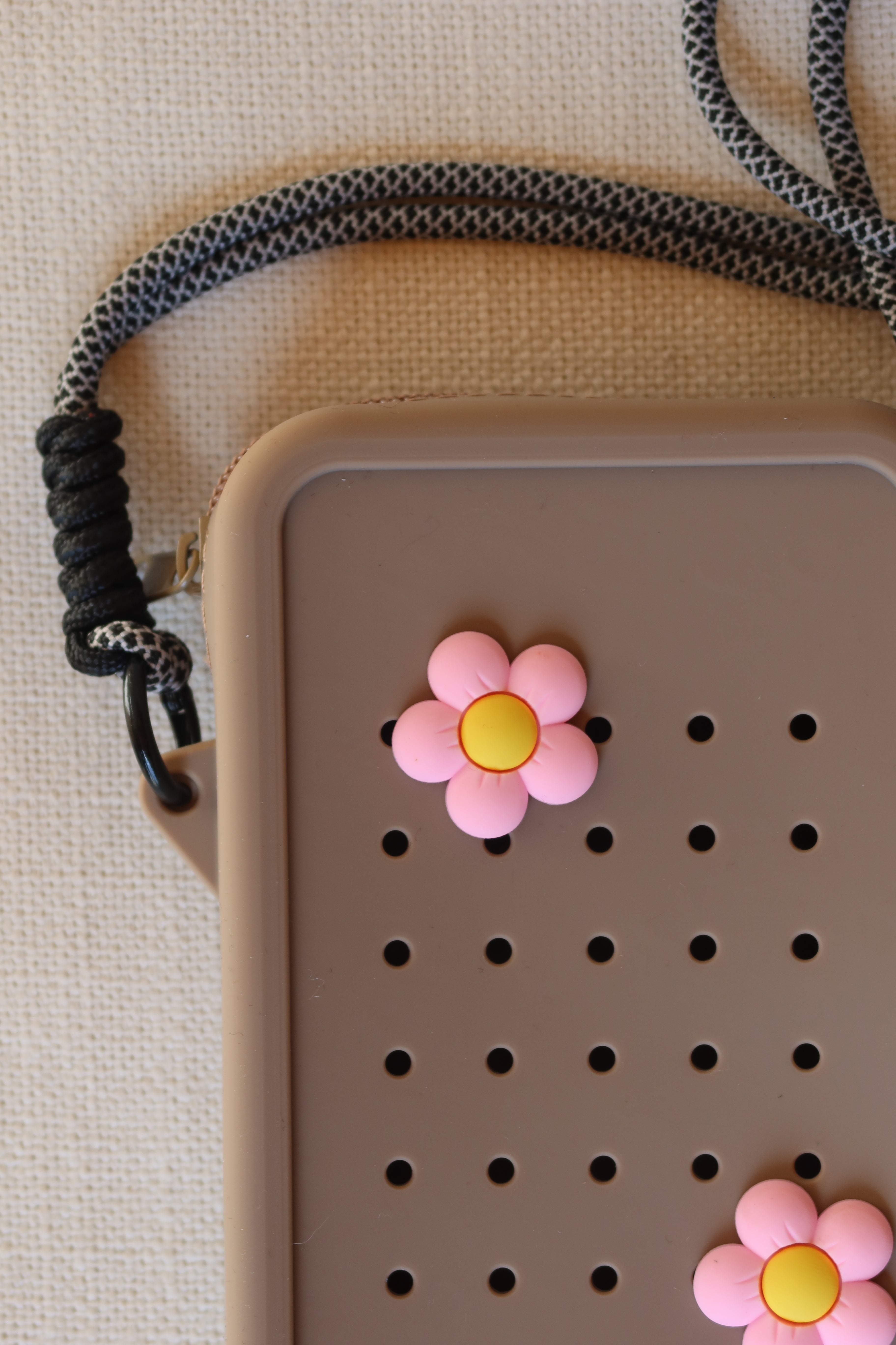 Silicone Crossbody Phone Pouch