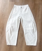 Vintage Barrel-Leg Denim Pants