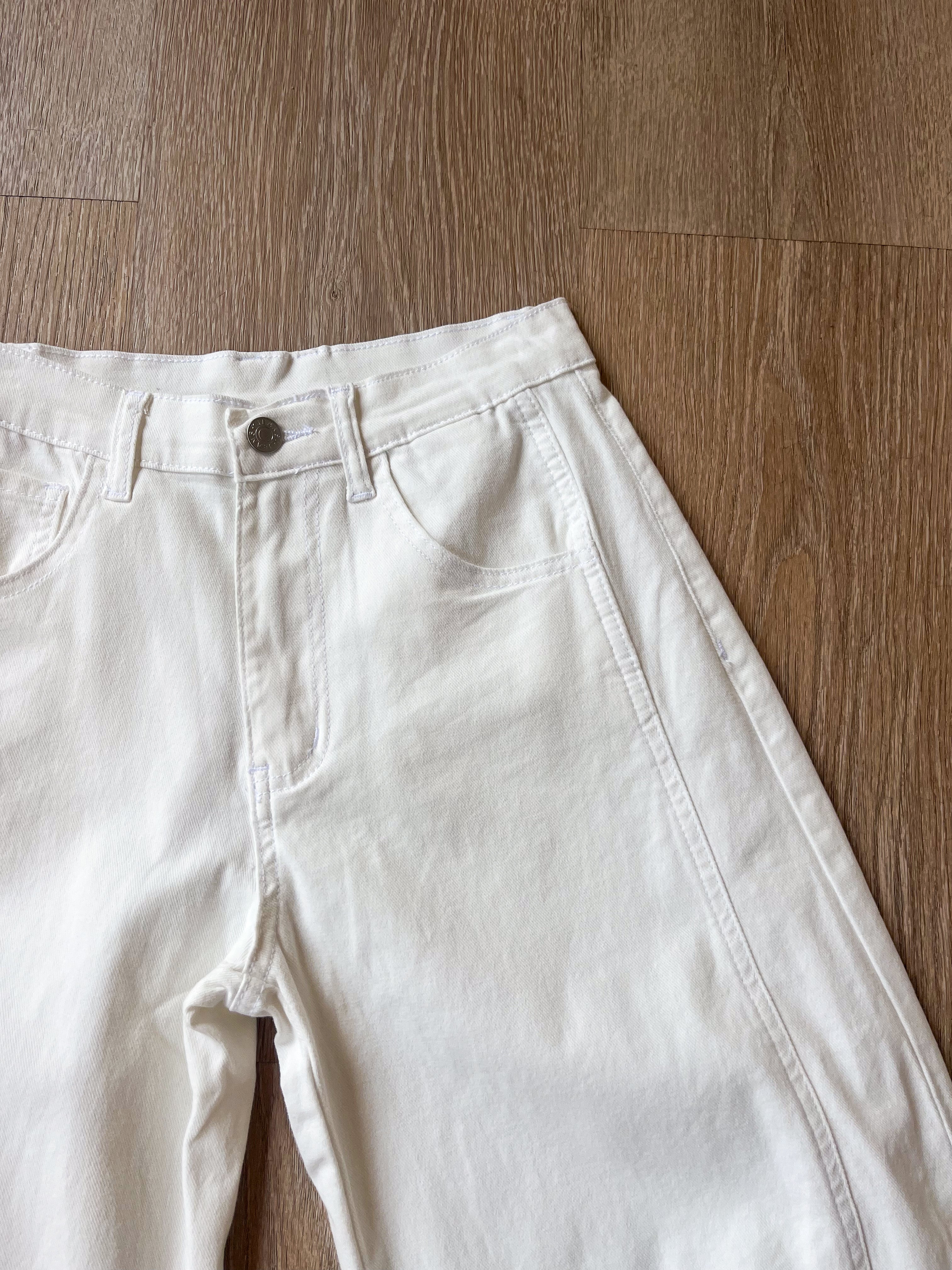 Vintage Barrel-Leg Denim Pants