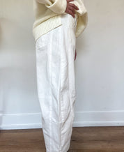 Vintage Barrel-Leg Denim Pants