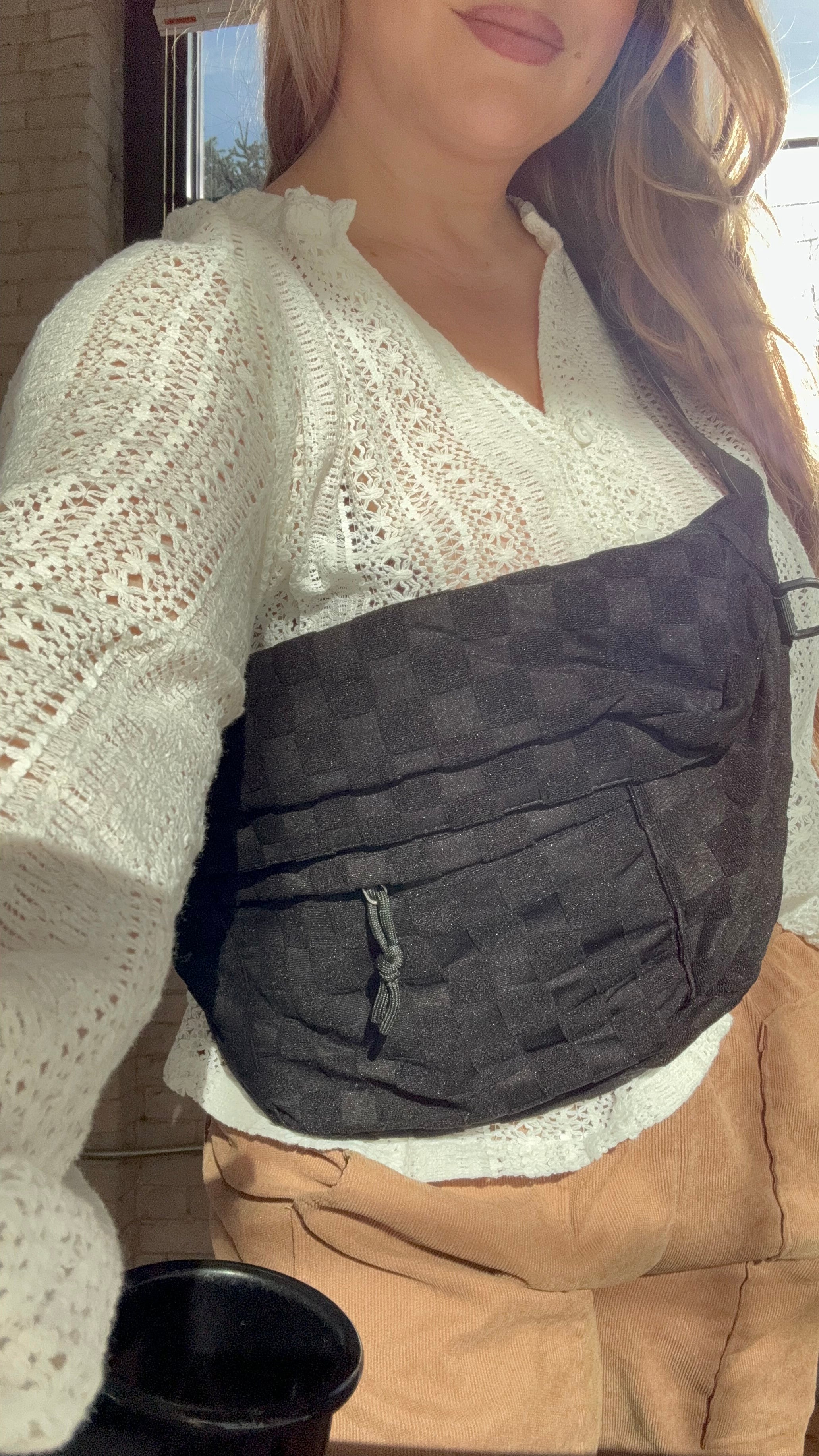 Large Crossbody Fanny Pack