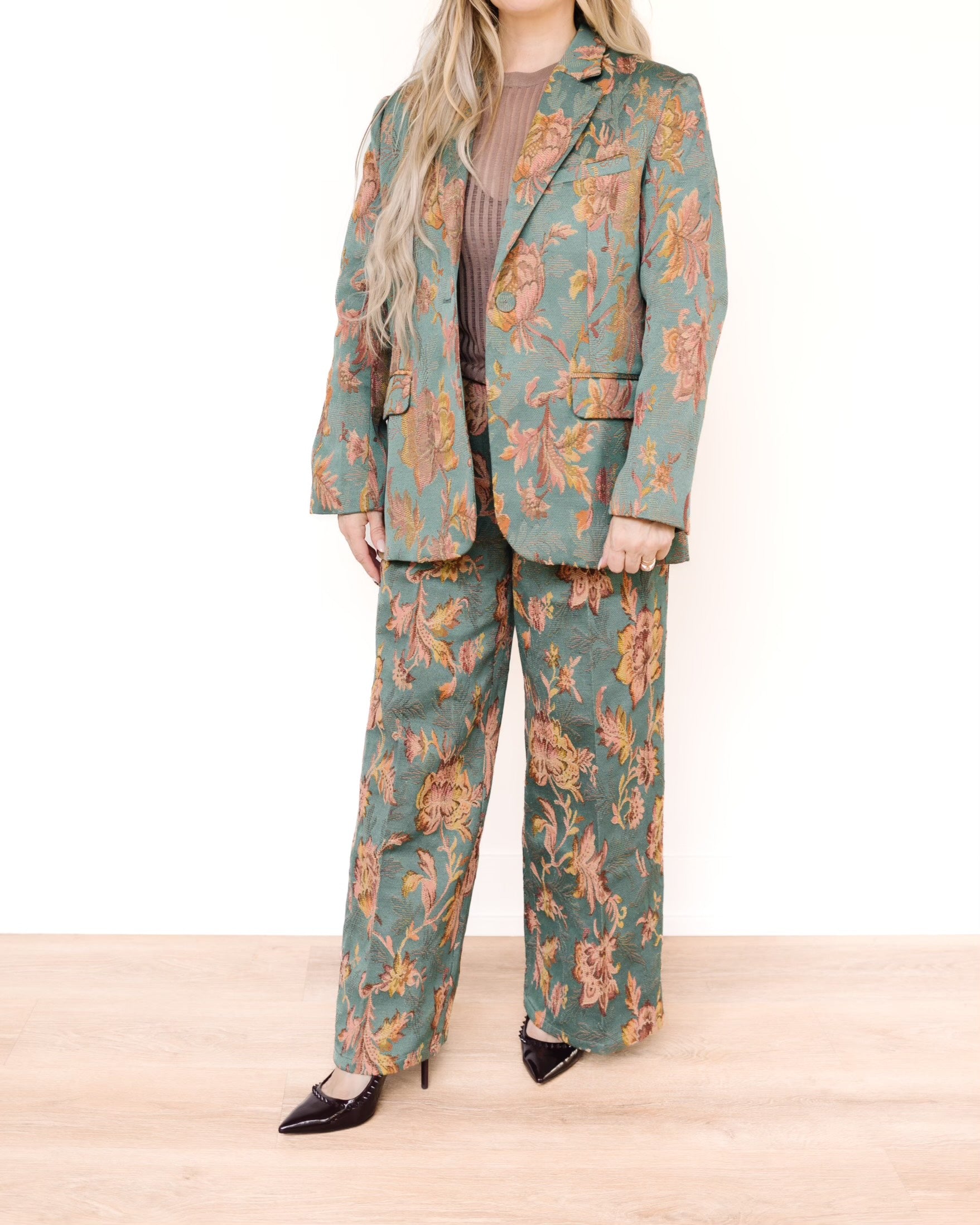 Lamier Green Blazer