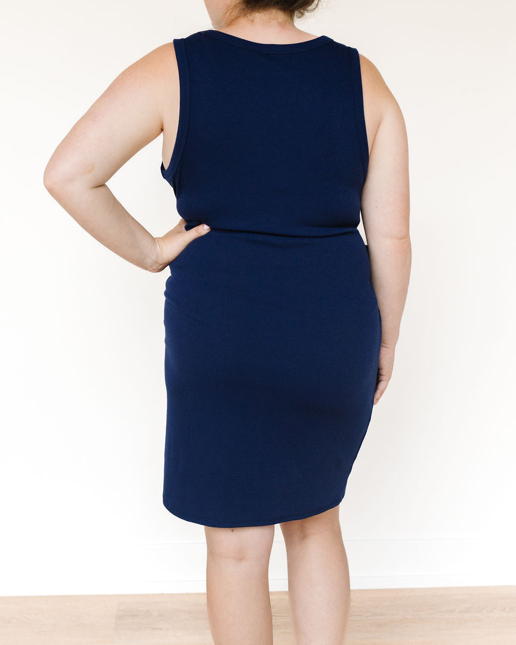 Plus Size Sleeveless Wrap Dress