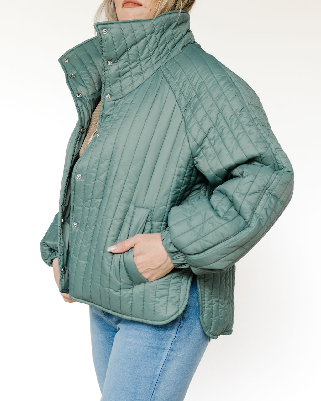 Classic Silhouette Quilted Jacket