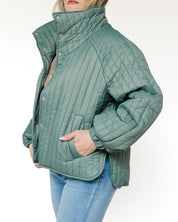 Classic Silhouette Quilted Jacket