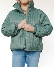 Classic Silhouette Quilted Jacket