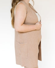 Jordana Long Knit Vest