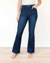 Chic Flare Leg Denim Jeans