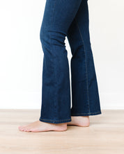 Chic Flare Leg Denim Jeans