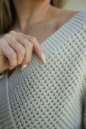 Casual Gray Sweater