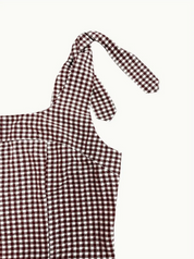 Chic Plaid Two Piece Outfit