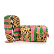 Handmade cosmetic bag - Poppy Tiger Candy