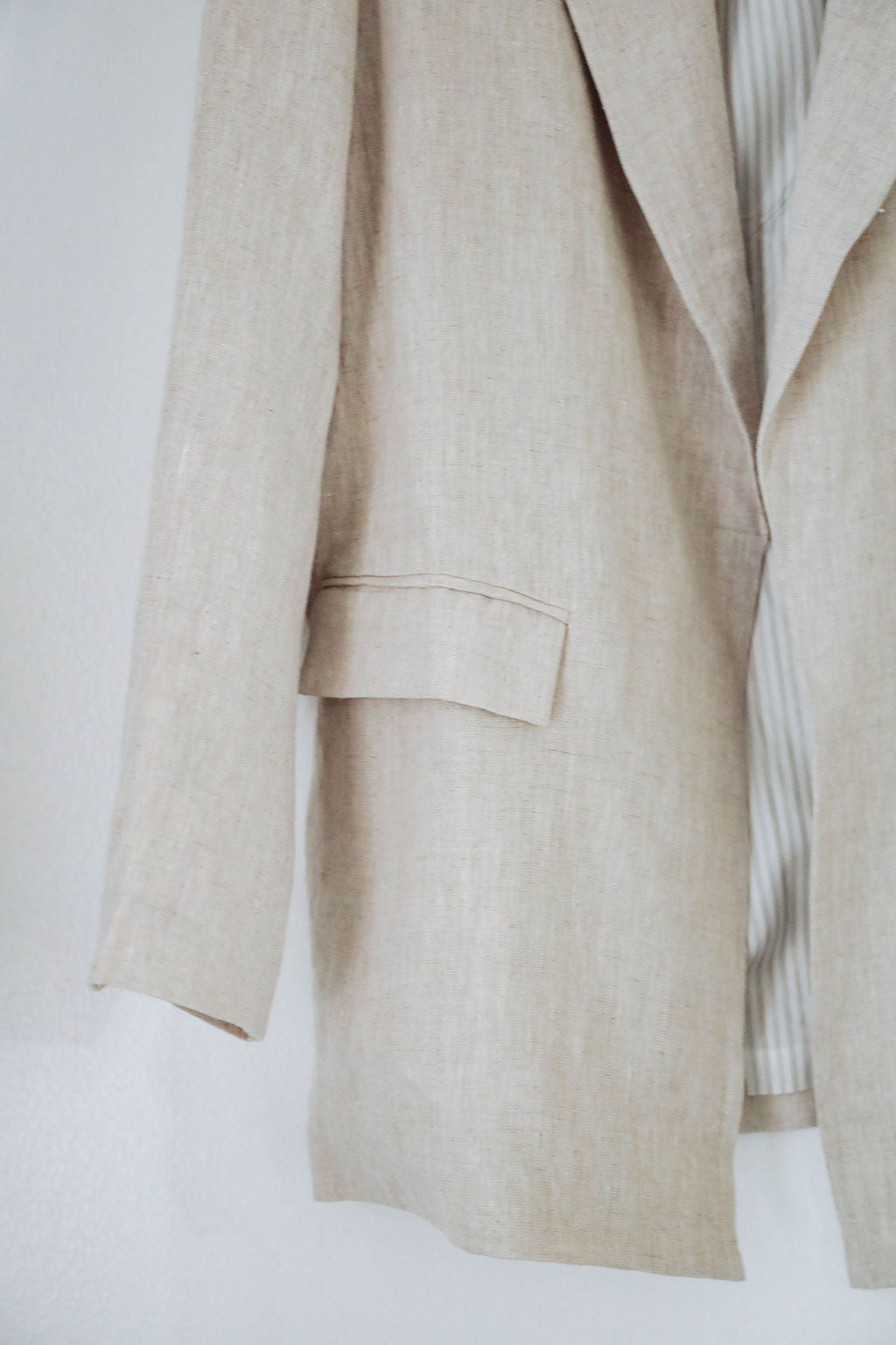 Hanson Flax Linen Blazer