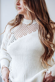 Multi Texture Sweater