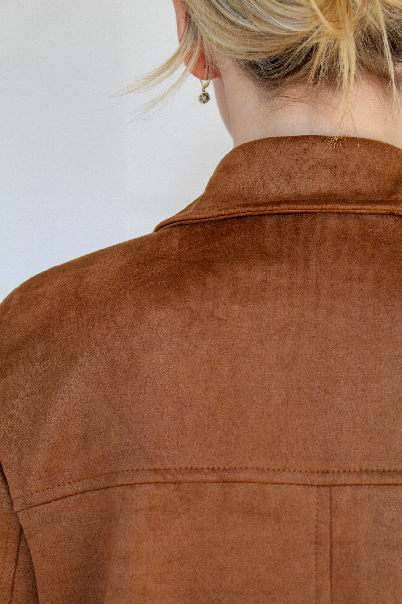 Brown Suede Blazer