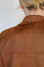 Brown Suede Blazer