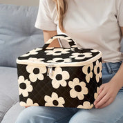 Floral Large Makeup Bag