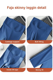 Hip lifting skinny yoga legging