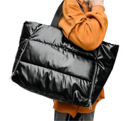 Large Puffer Duffle Bag