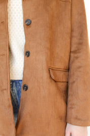 Brown Suede Blazer