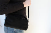 The Mini Suede Satchel