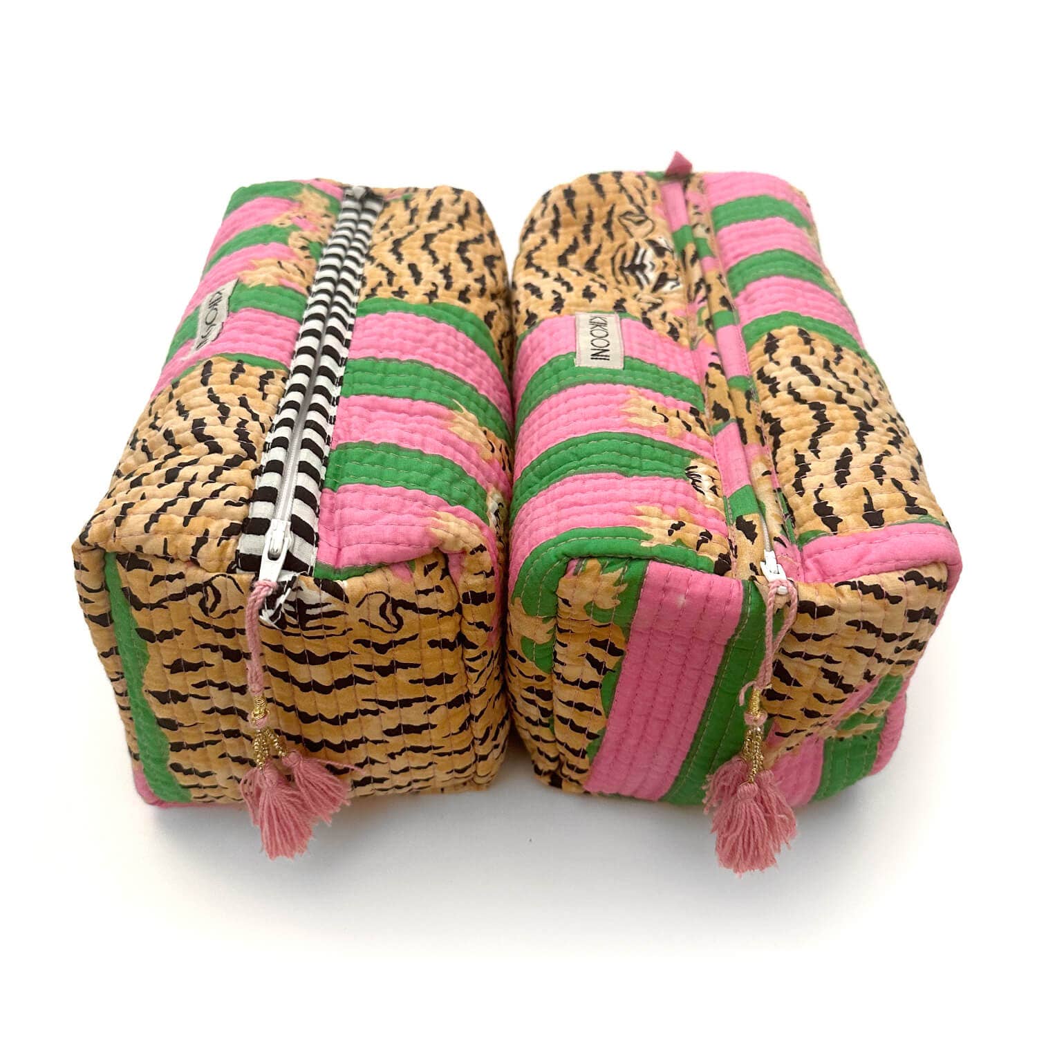 Handmade cosmetic bag - Poppy Tiger Candy