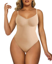 SHAPERX Tummy Control shaperwear Butt Lift Seamless Bodysuit