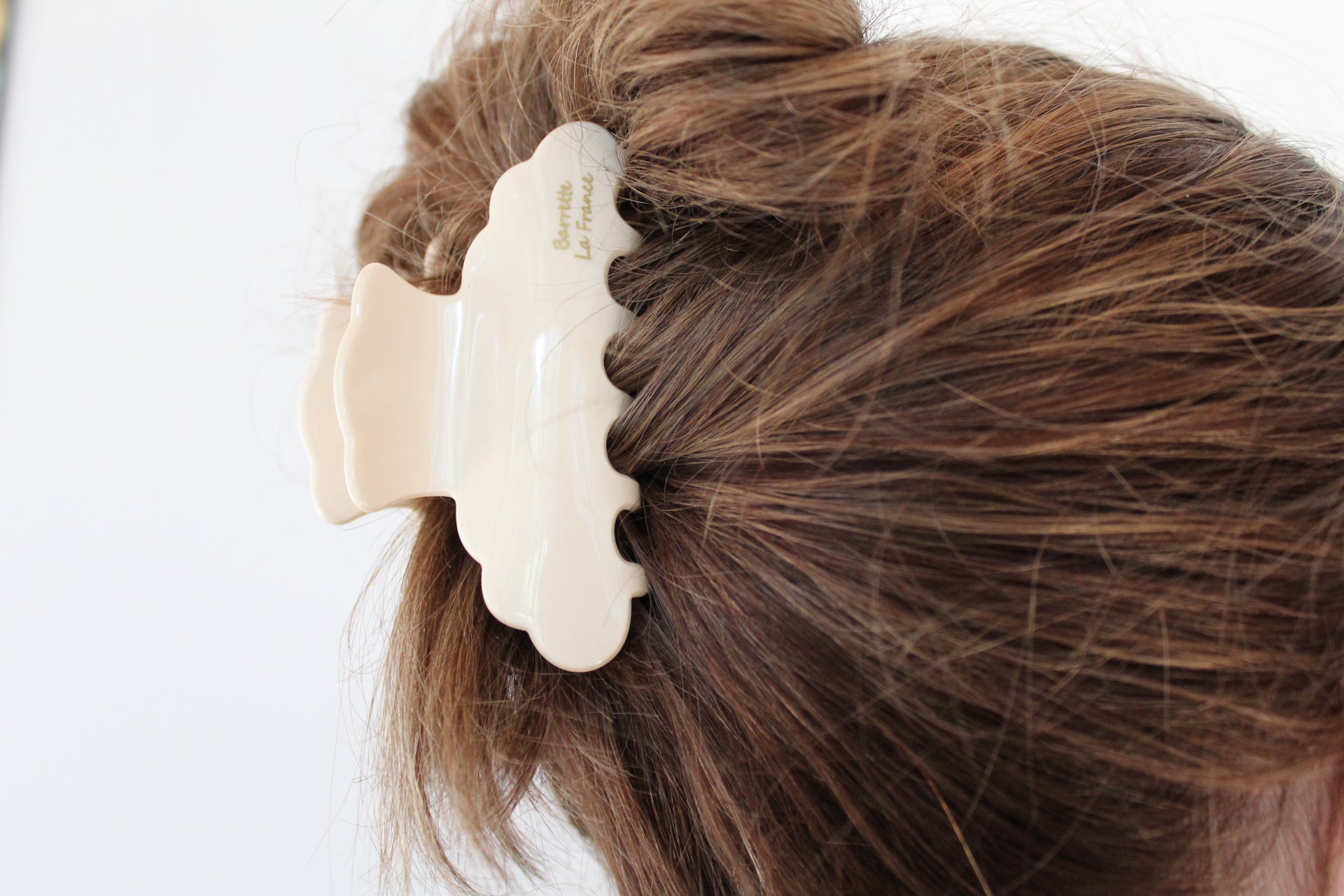 The Scalloped Claw Clip