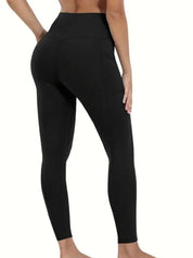 Plus Size Solid Skinny Leggings