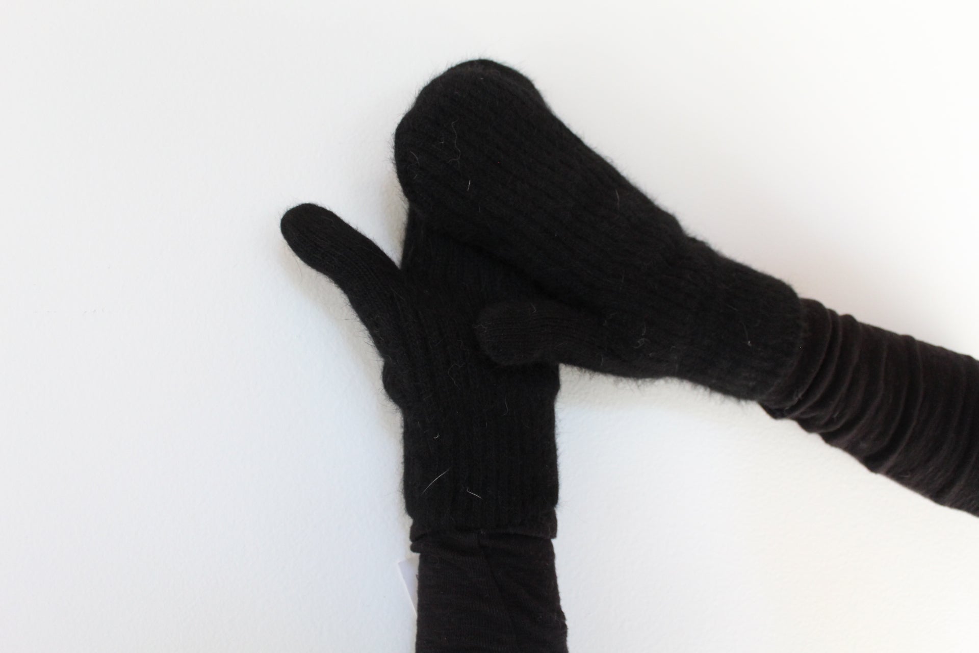The Padded Knit Mittens