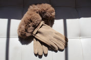 The Faux Fur Cuff Gloves