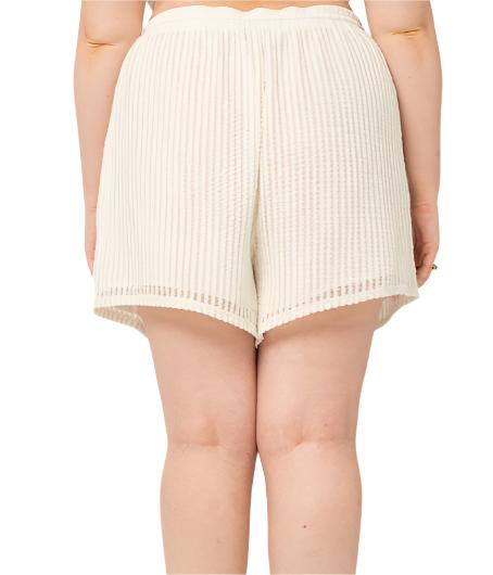 Plus Size Crochet Shorts