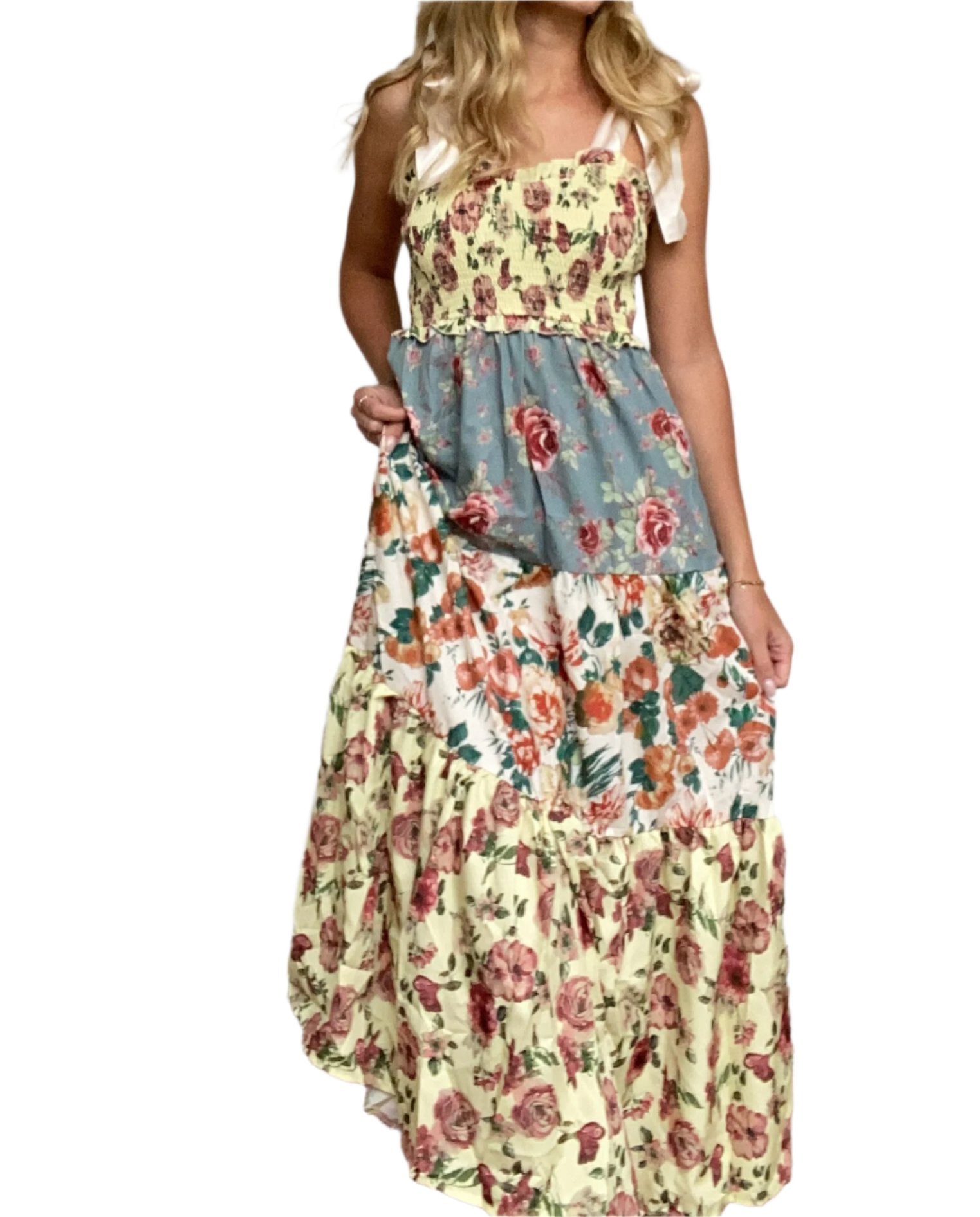 Floral Print Pendulum Dress