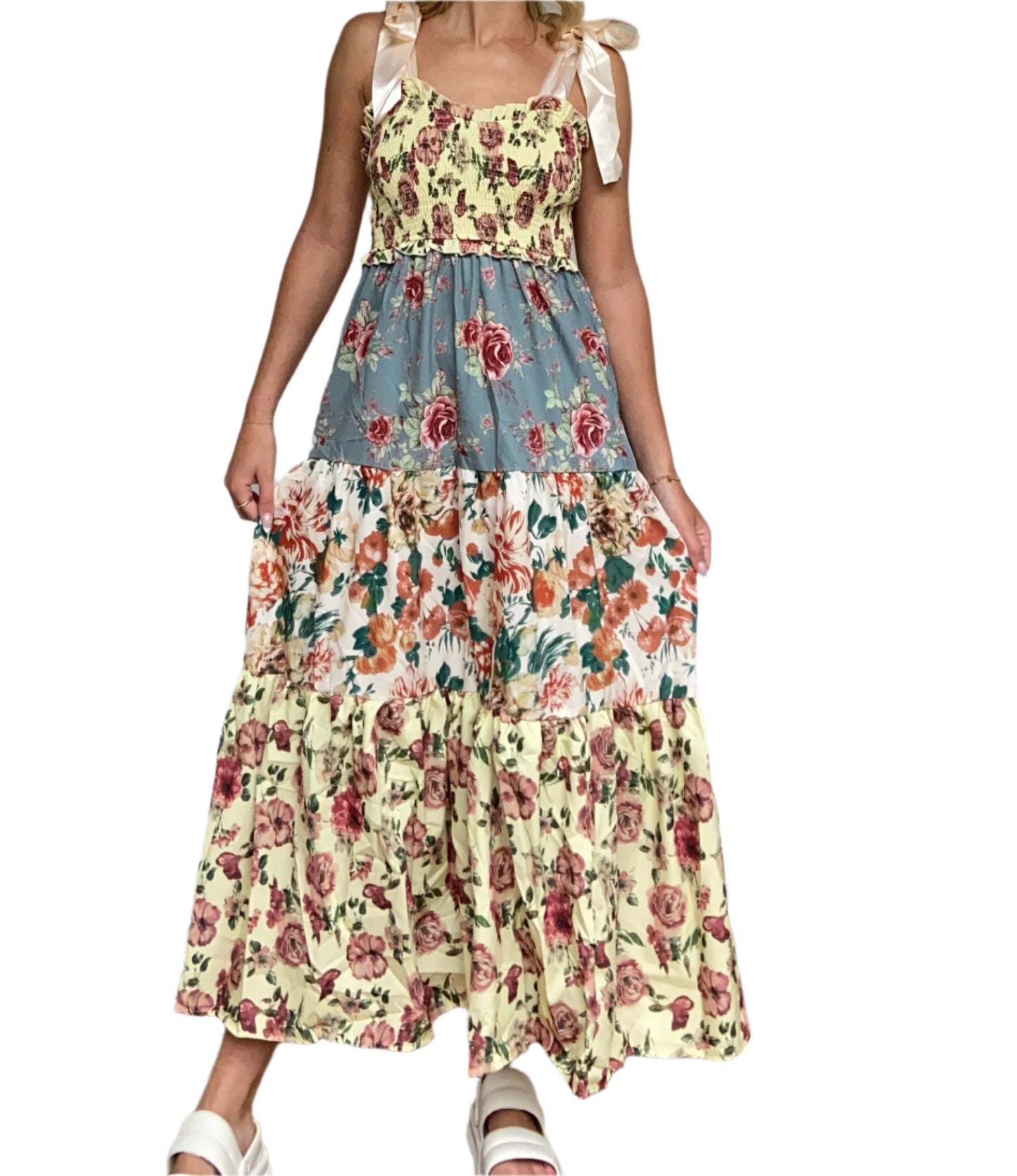 Floral Print Pendulum Dress