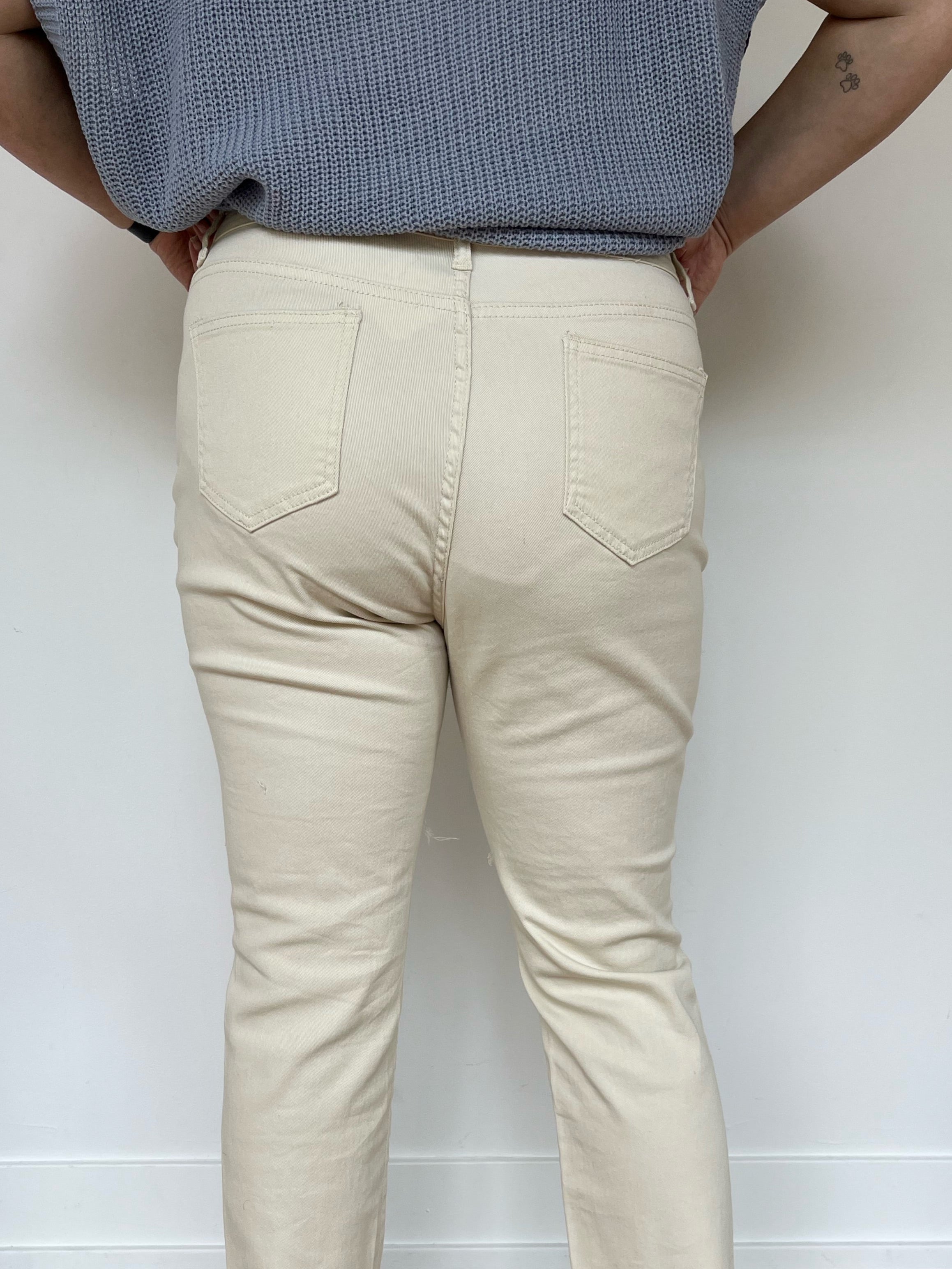 Plus Size Casual High Rise Flared Jeans