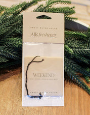 Weekend Hanging Air Freshener - Home Decor & Gifts