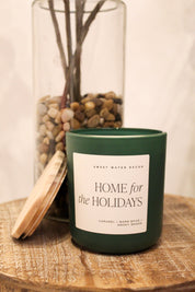 Home for the Holidays 15 oz Soy Candle, Matte Jar