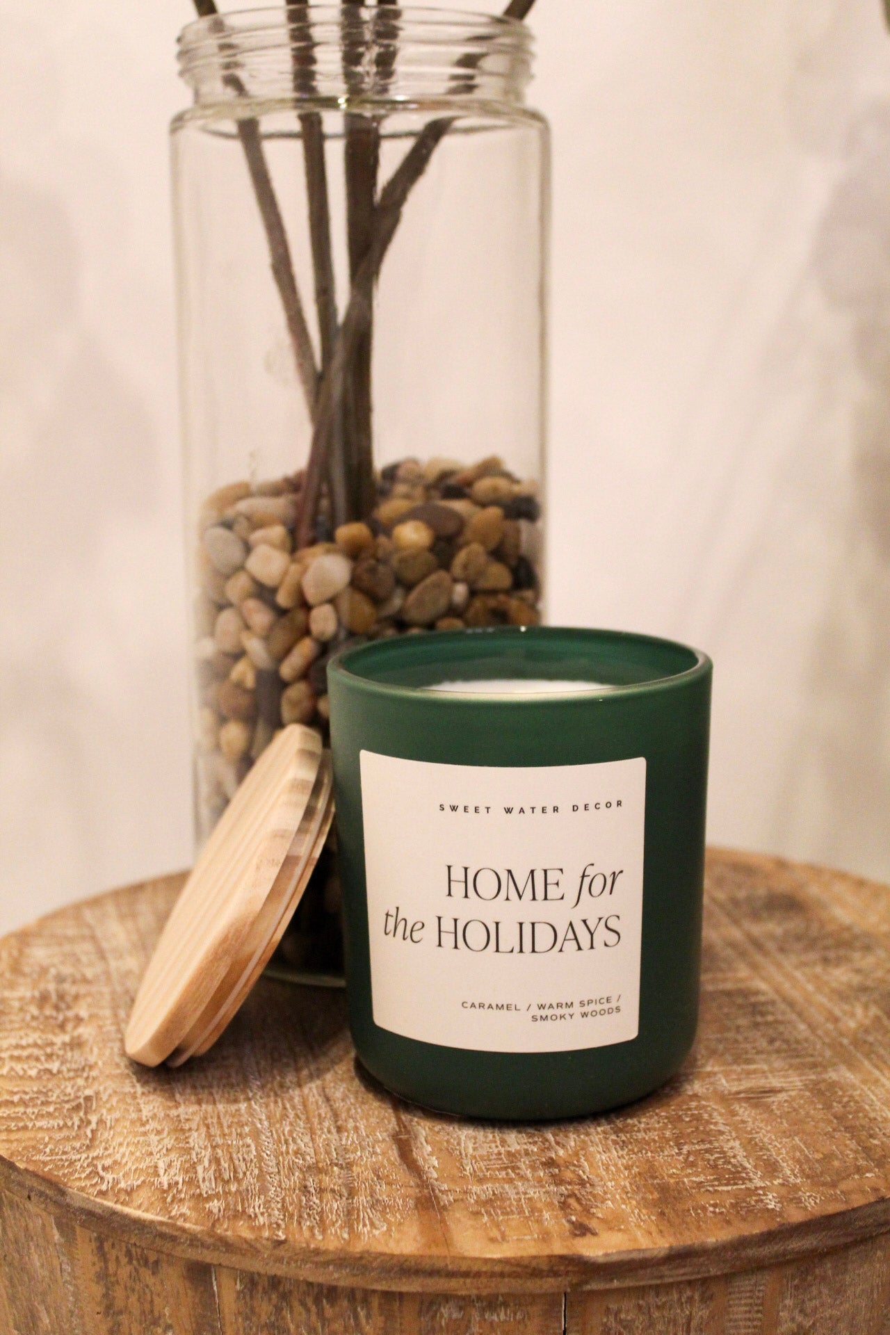 Home for the Holidays 15 oz Soy Candle, Matte Jar