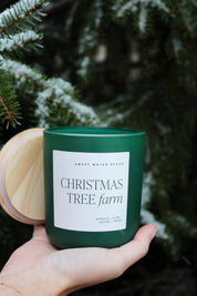 Christmas Tree Farm 15 oz Matte Soy Candle- Home Decor